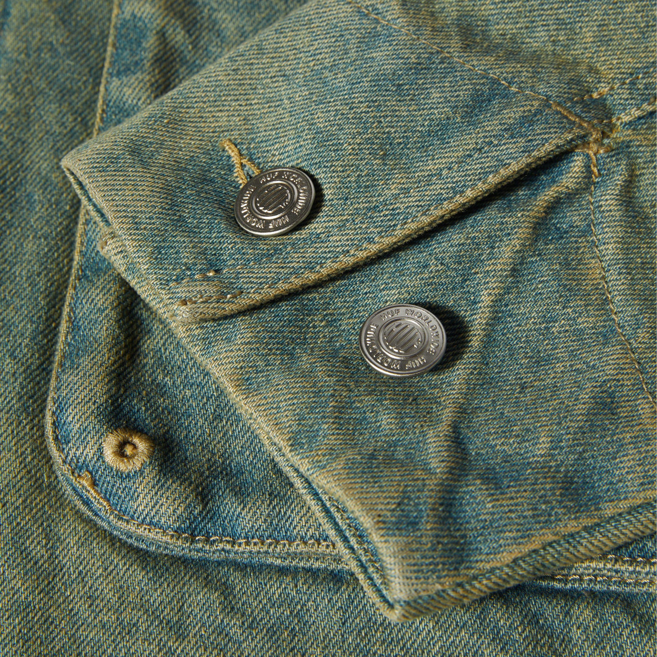 HUF Dresden Denim Work Jacket Indigo Earth