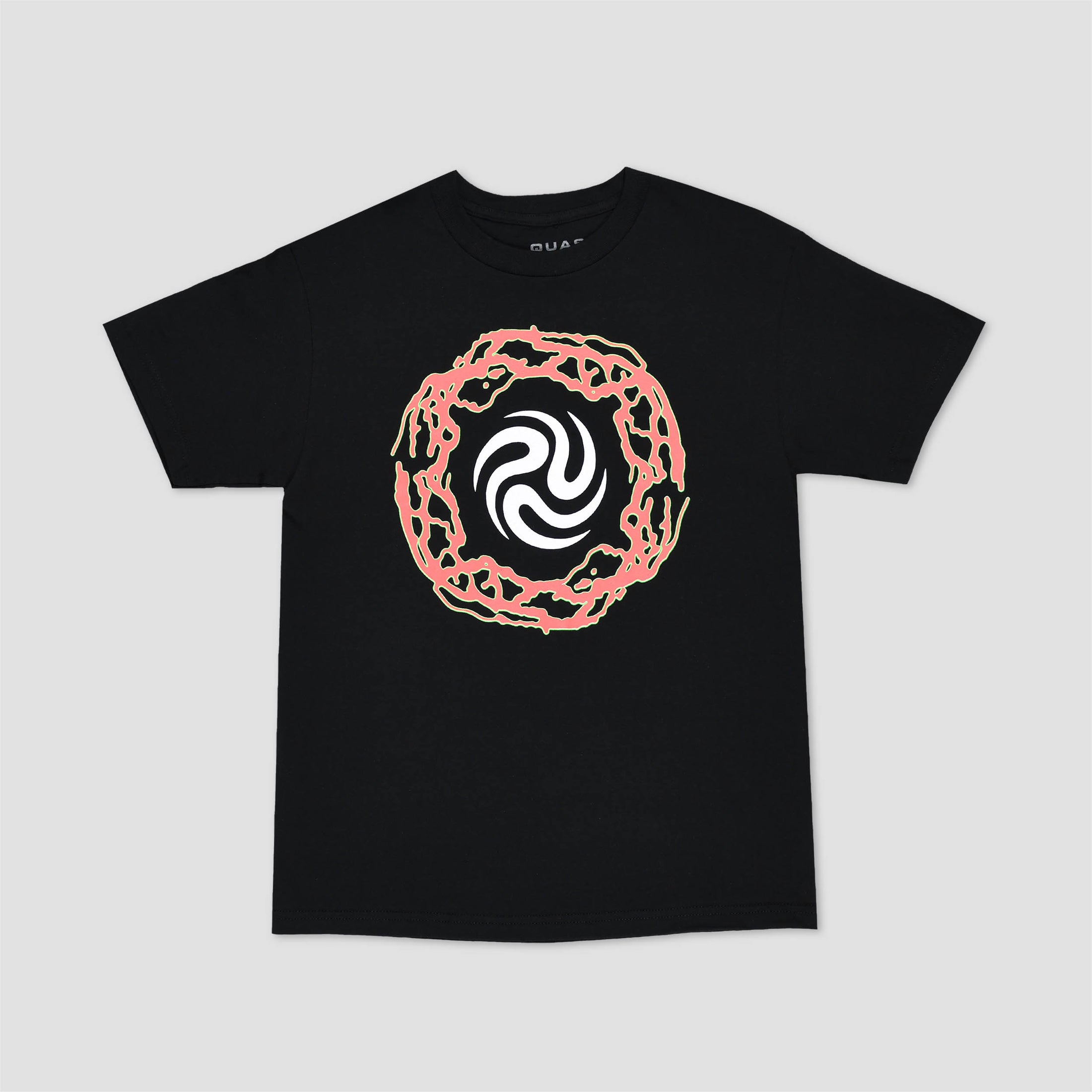 Quasi Drop-Out T-Shirt Black