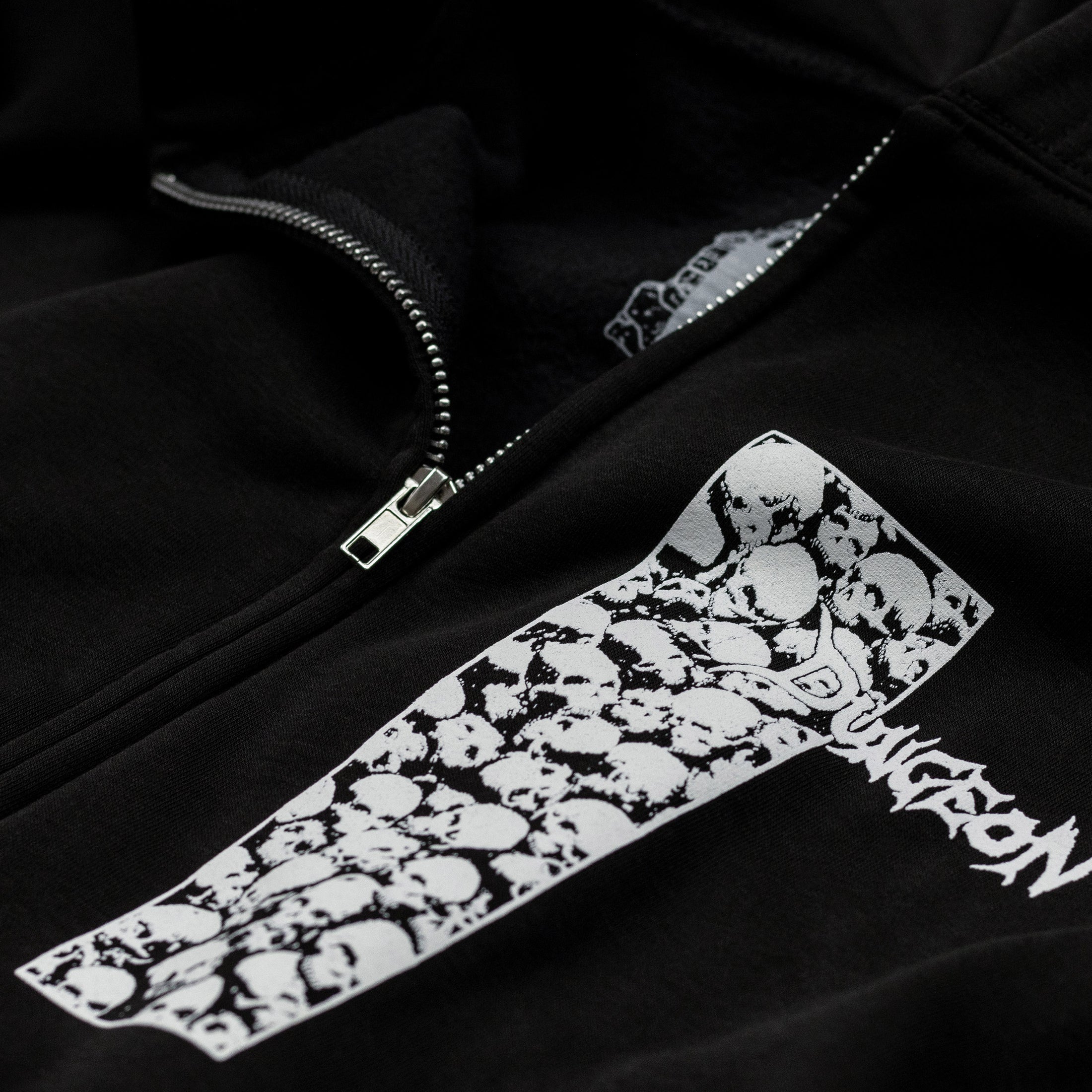 Dungeon Endless Zip Hood Black