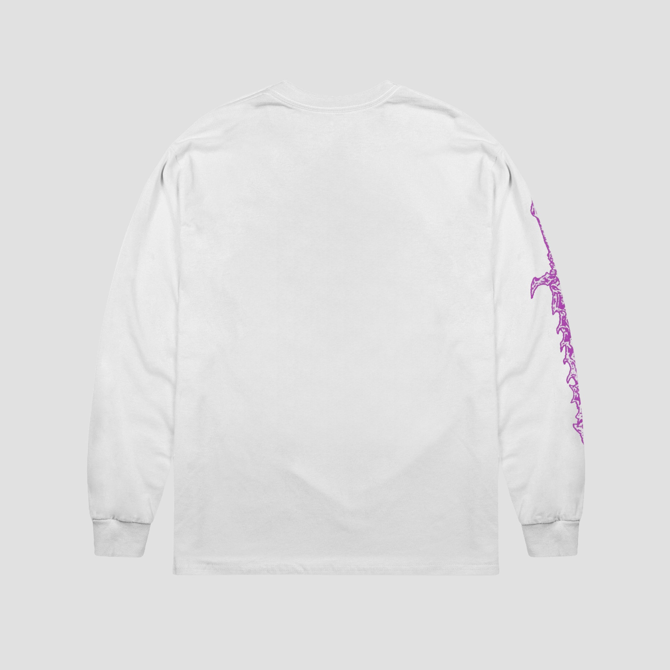 Dungeon Spell Caster Longsleeve T-Shirt White