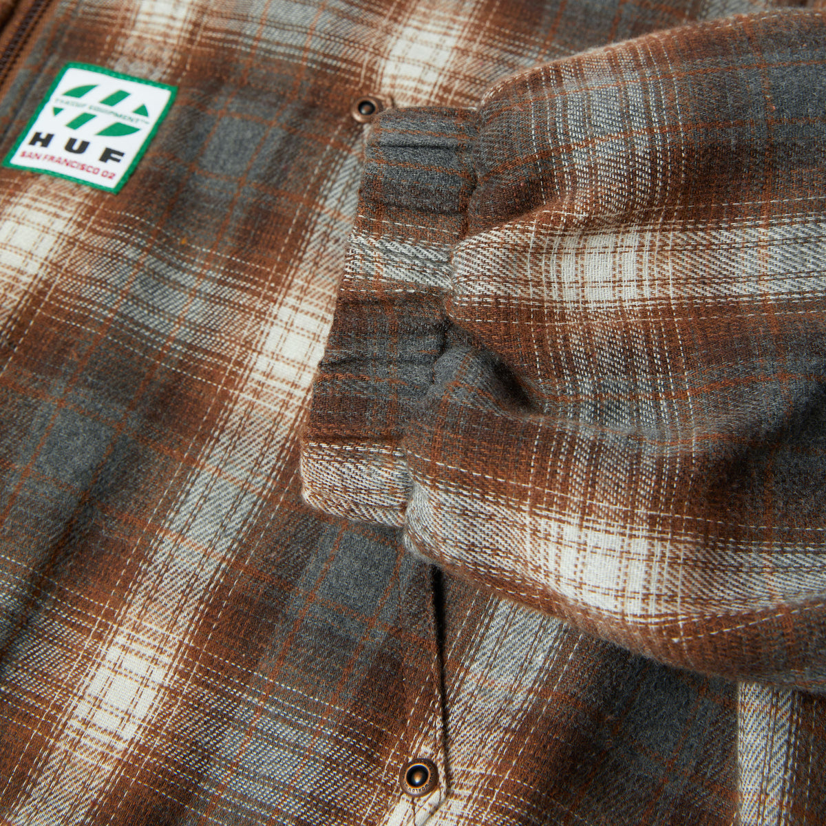 HUF Durango Work Jacket Dark Brown