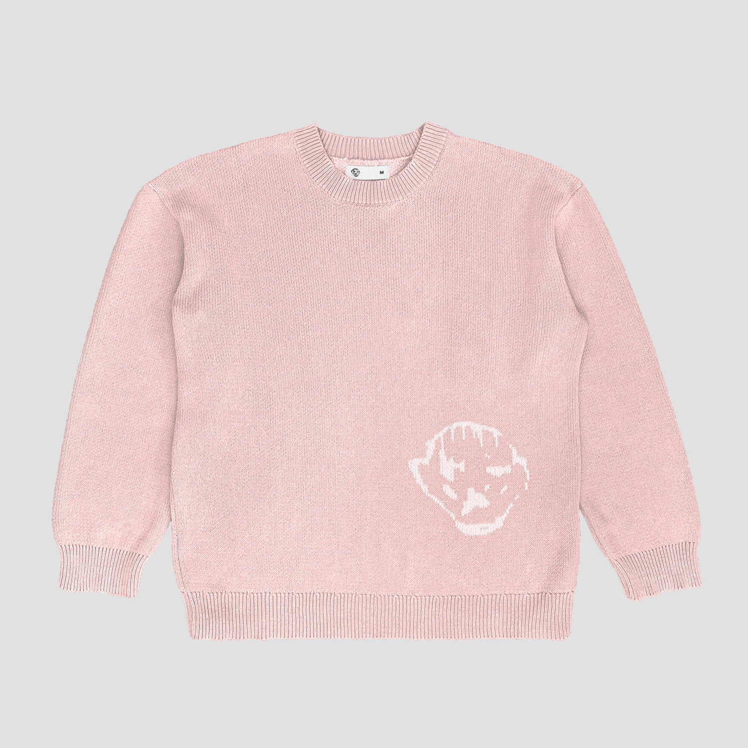Dancer Head Knit Crew Dusty Rose