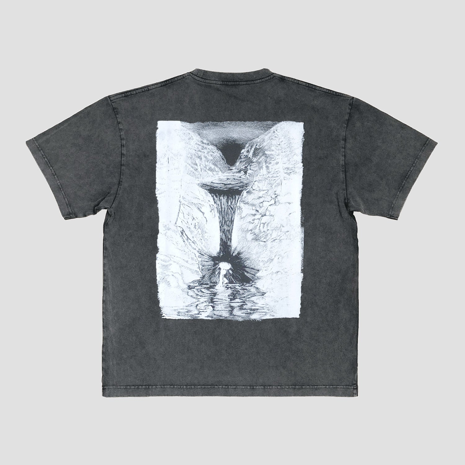 Dancer Waterfall T-Shirt Black
