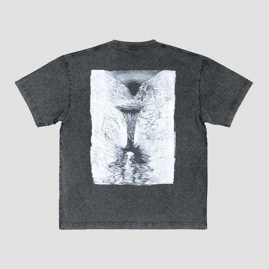 Dancer Waterfall T-Shirt Black