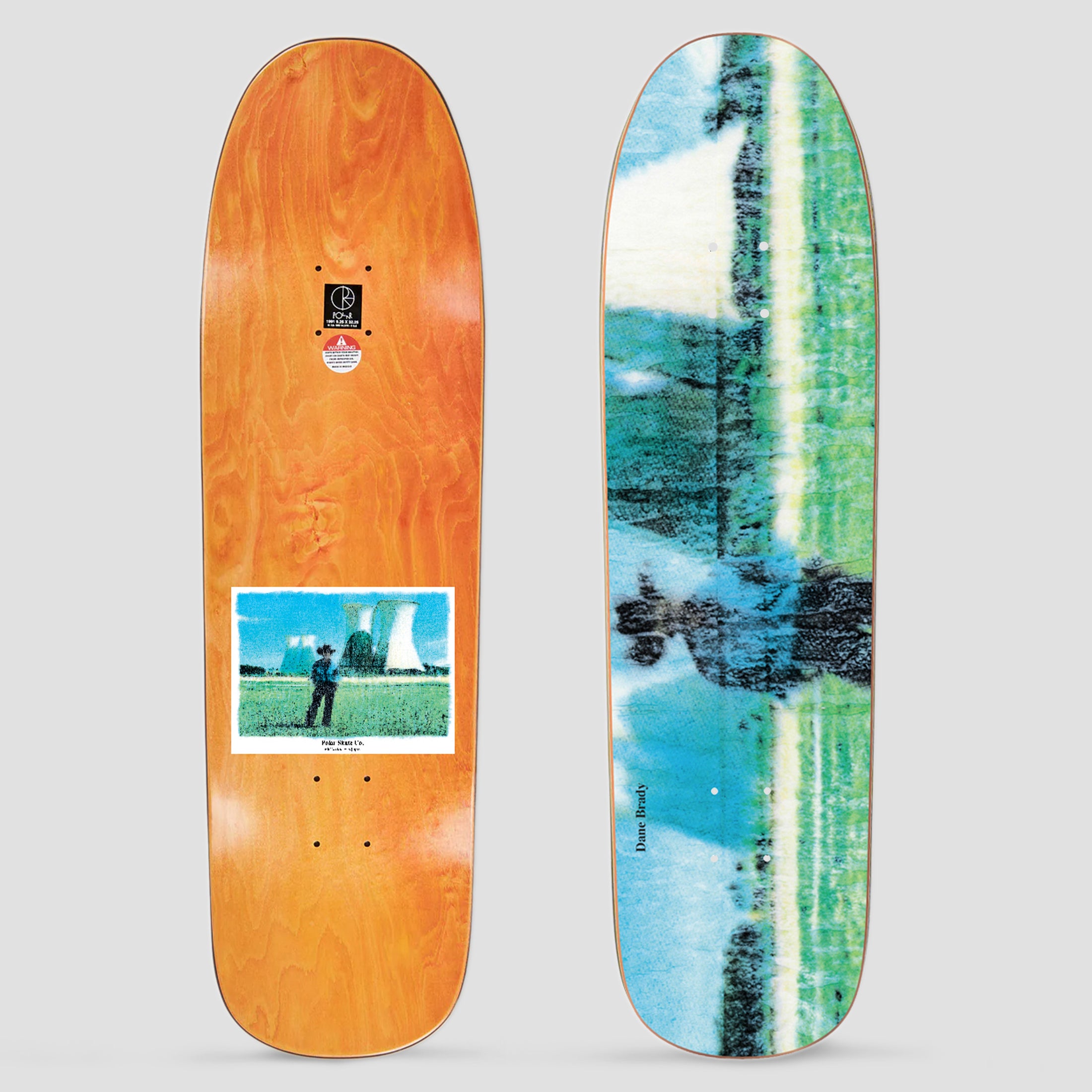 Polar Dane Brady Texas on a 1991 Jr. Skateboard Complete - Blue - 8.65- CCS Polar Dane Brady Texas on a 1991 Jr. Skateboard Complete - Blue - 8.65- CCS