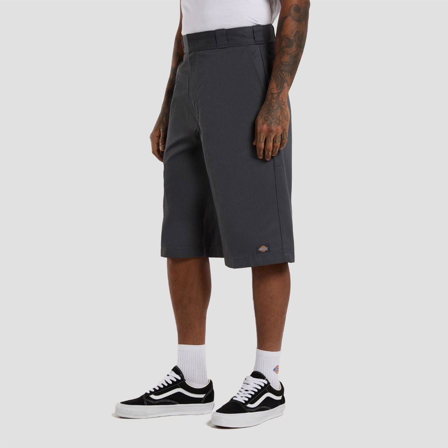 Dickies 15 Inch Multi Pocket Shorts Charcoal Grey