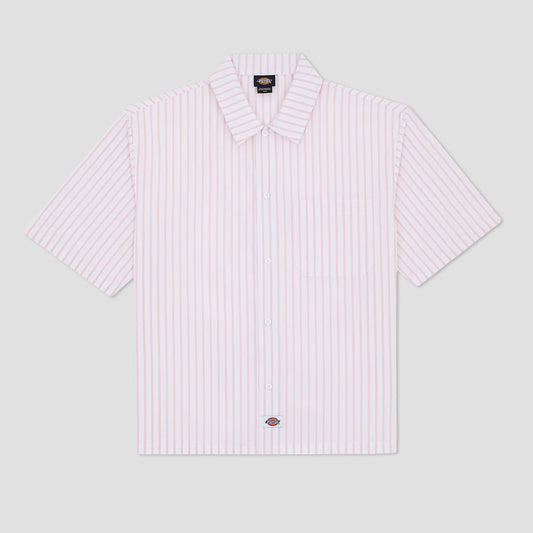 Dickies Venedocia Stripe Shortsleeve Shirt Endless Sky