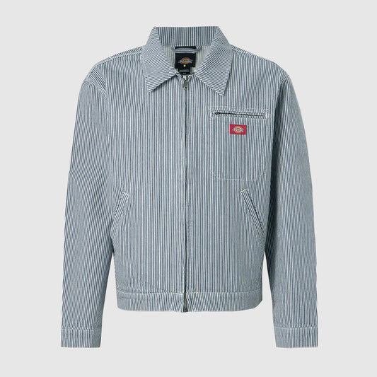 Dickies Hickory Longsleeve Retro Work Shirt Indigo