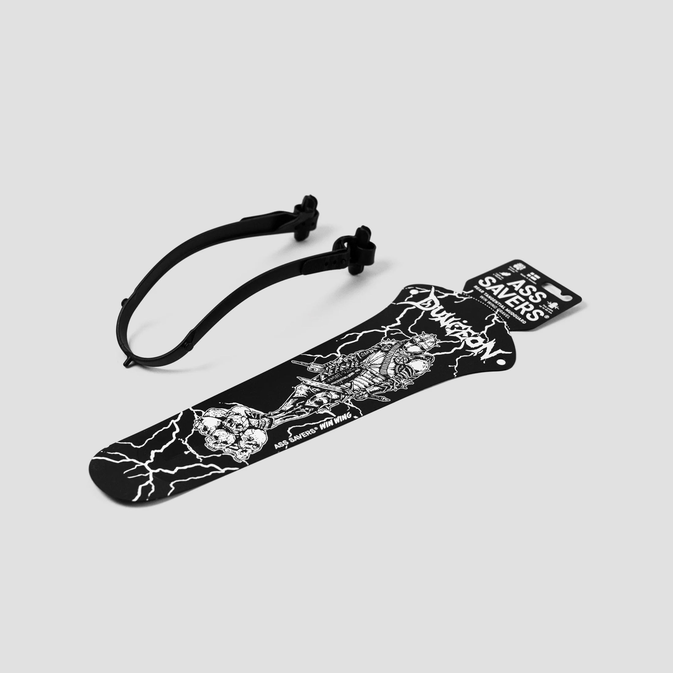 Dungeon Cold Steel Ass Saver Mudguard Black / White