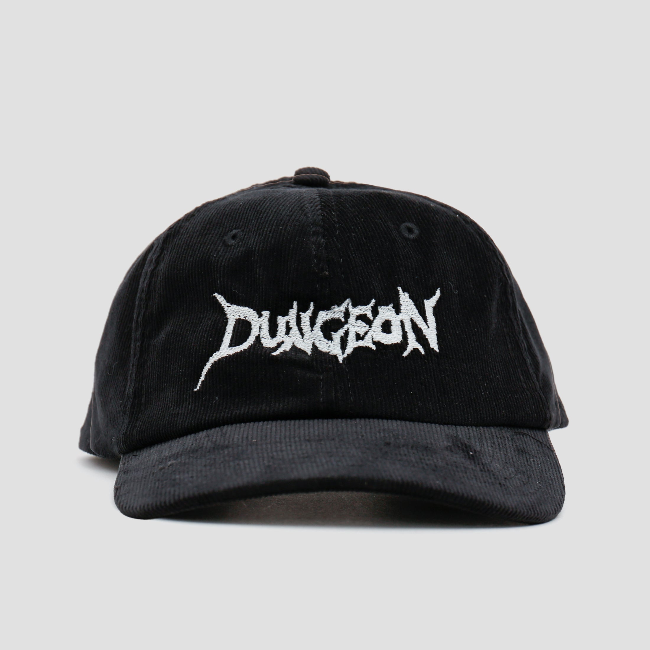 Dungeon Cord Cap Embroidered Black / Glow
