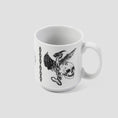 Load image into Gallery viewer, Dungeon Dragon Dies Stacking Mug White
