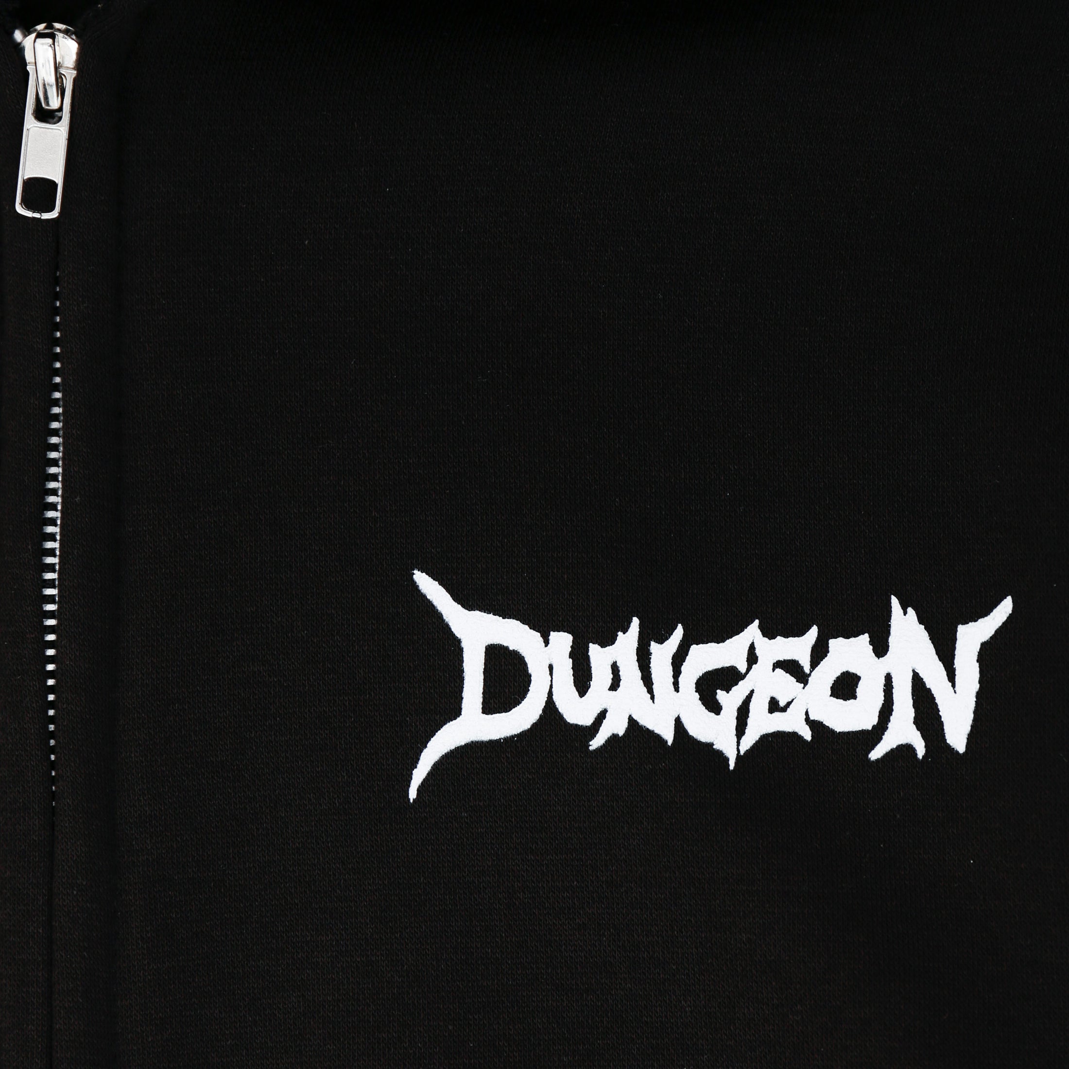 Dungeon Night Wing Zip Hood Black