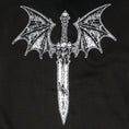 Load image into Gallery viewer, Dungeon Night Wing Zip Hood Black
