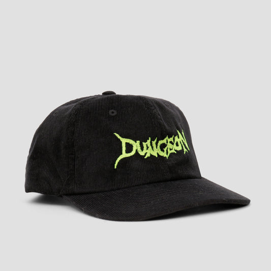 Dungeon Scrawl Logo Cord Embroidery Cap Black / Green
