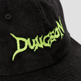 Load image into Gallery viewer, Dungeon Scrawl Logo Cord Embroidery Cap Black / Green
