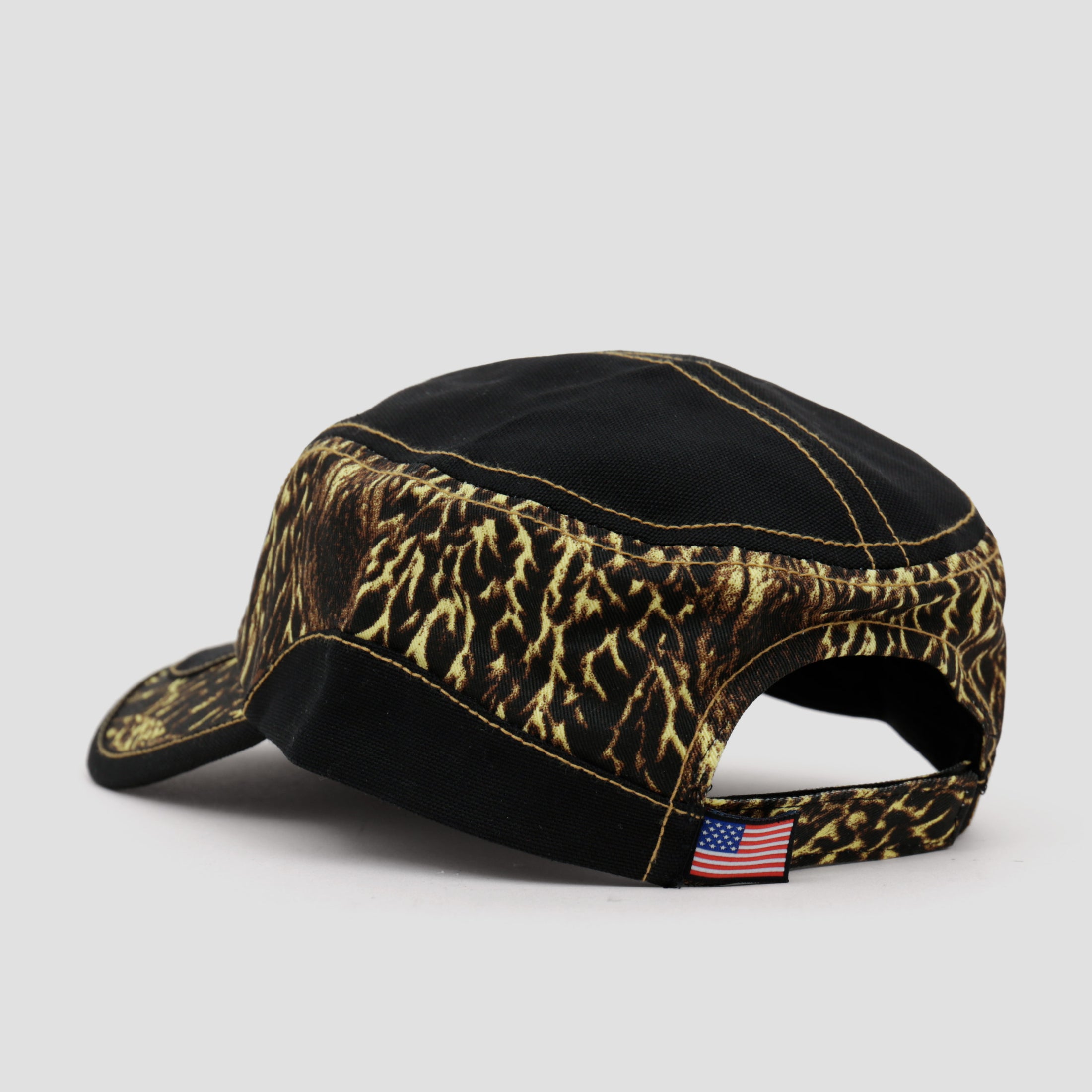 Dungeon Scrawl Logo Duck Canvas Cap Camo Swirl