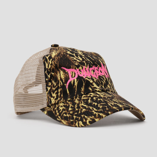 Dungeon Scrawl Logo Duck Canvas Cap Duck Camo