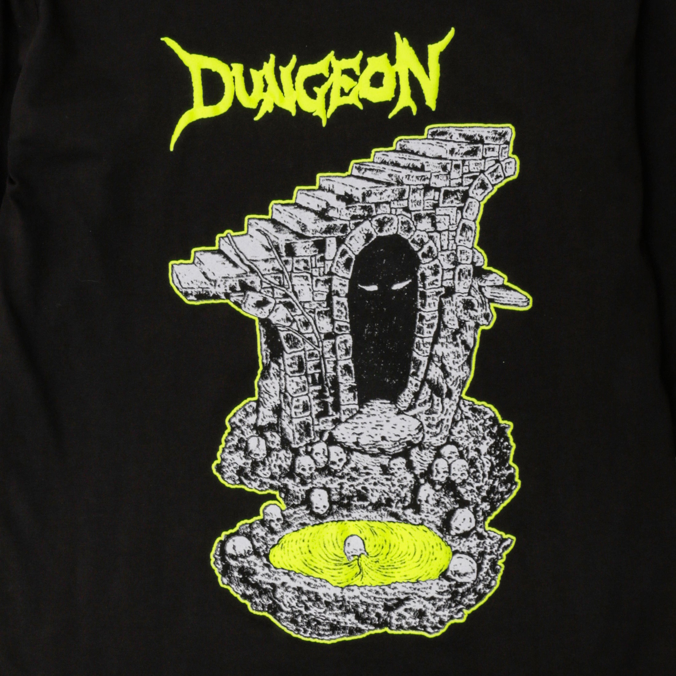 Dungeon Still Life Longsleeve T-Shirt Black / Green