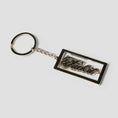 Load image into Gallery viewer, HUF Emblem Keychain Silver
