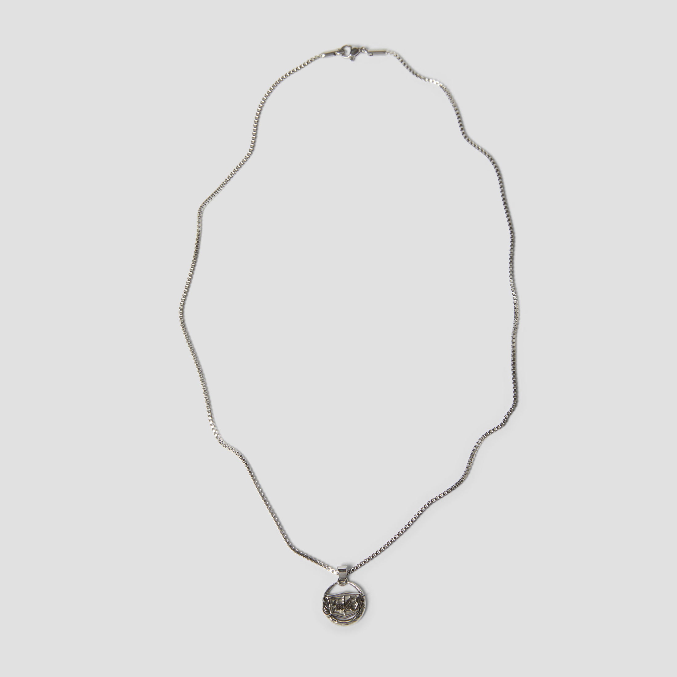 HUF Emblem Pendant Silver