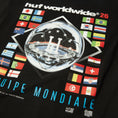Load image into Gallery viewer, HUF Equipe Mondiale T-Shirt Black
