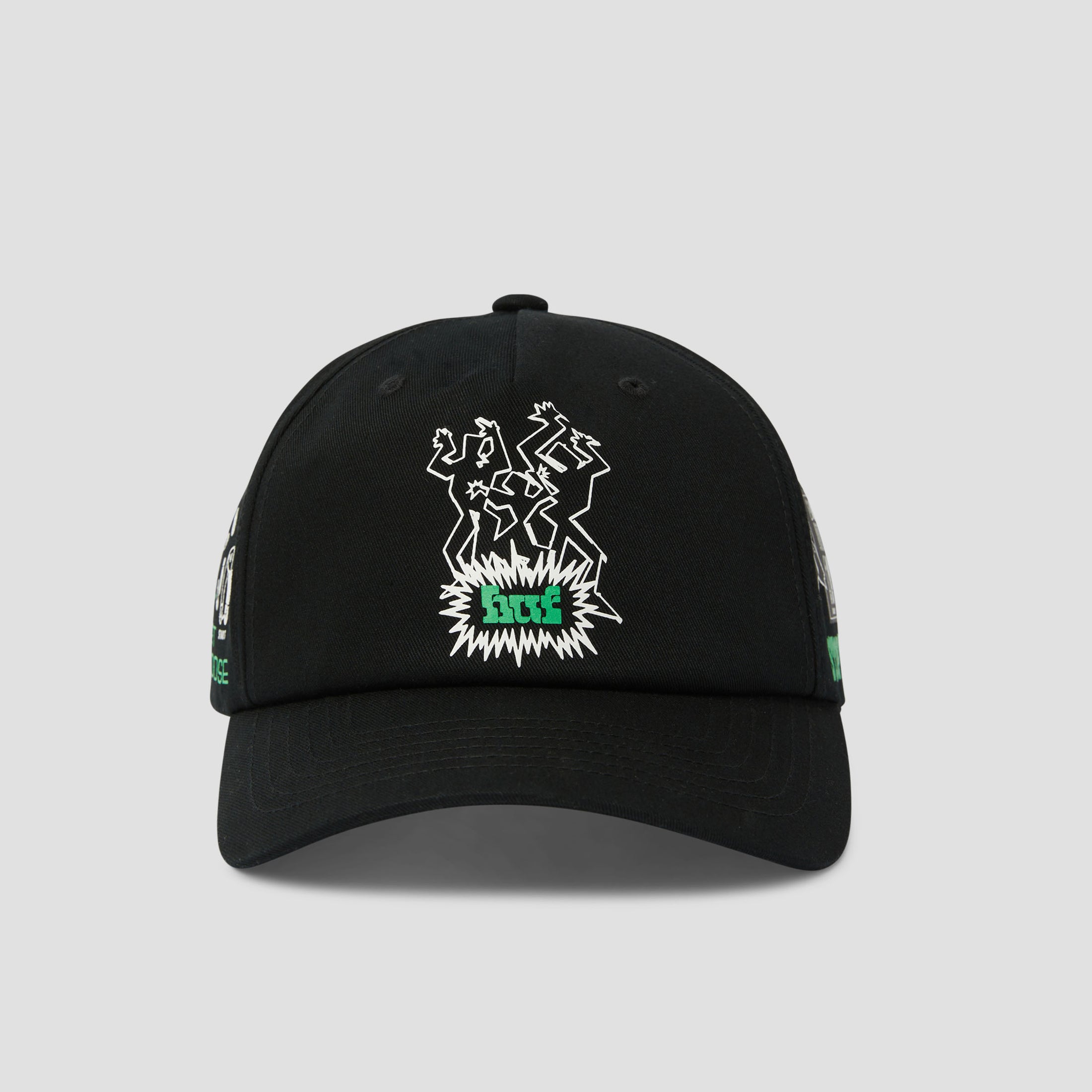 HUF Everybody Get Loose Snapback Cap Black