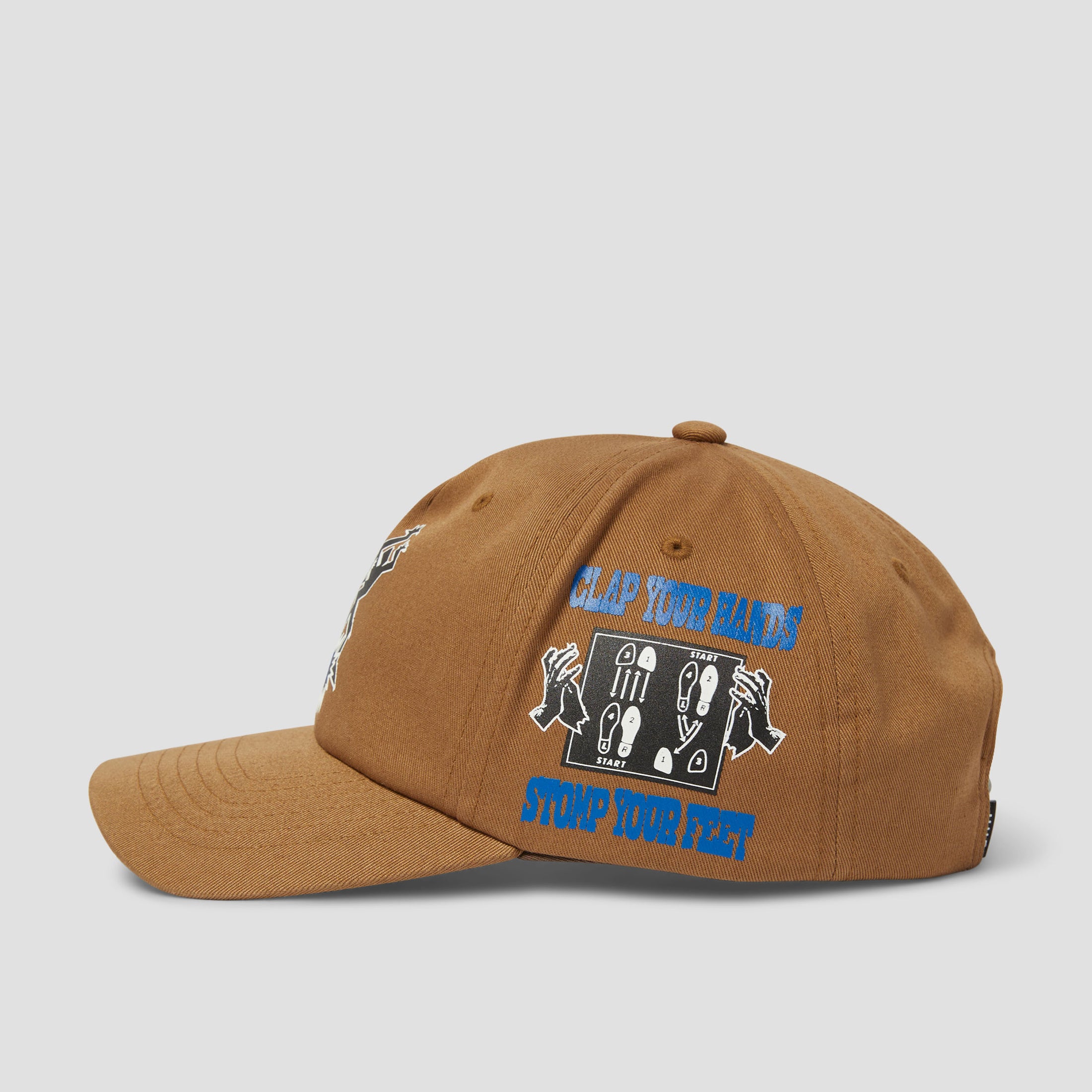 HUF Everybody Get Loose Snapback Cap Camel