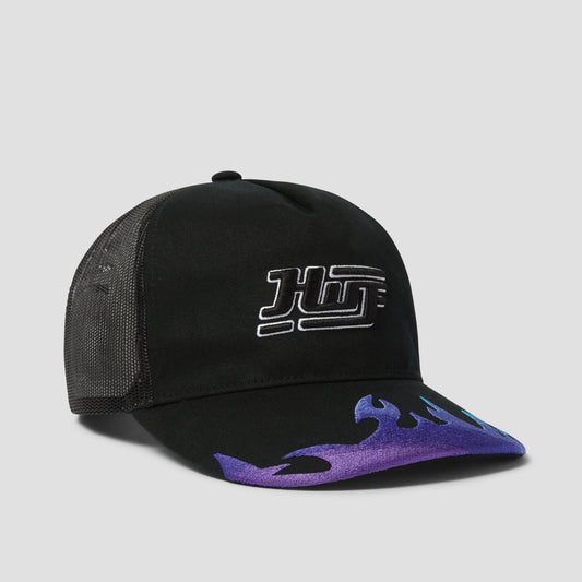 HUF Exhaust Trucker Black