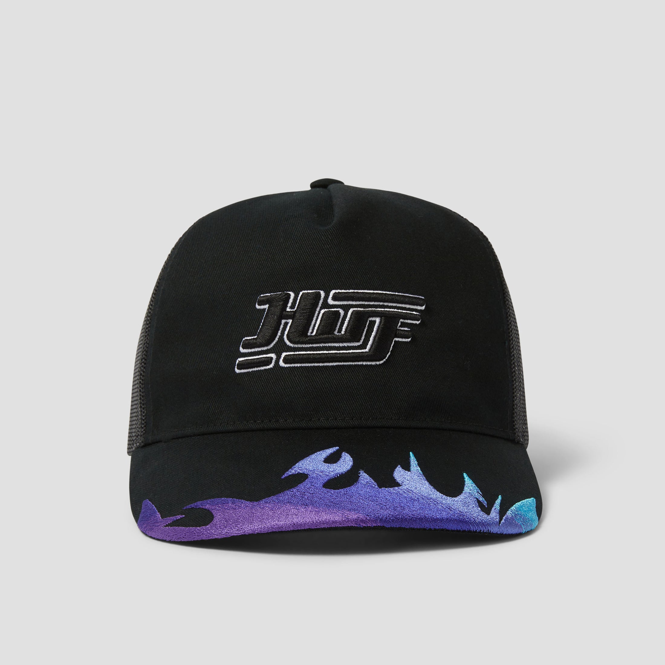 HUF Exhaust Trucker Black
