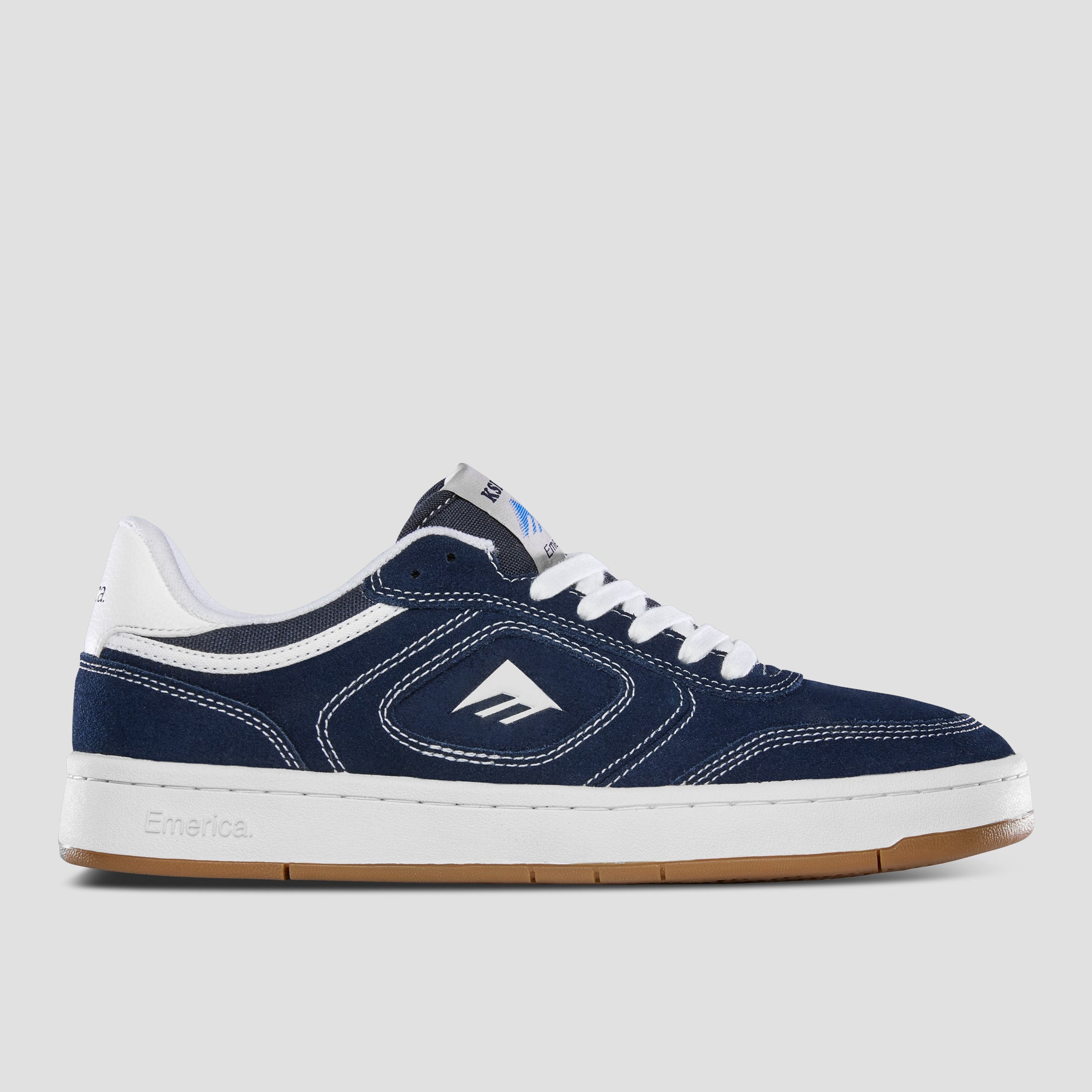 Emerica KSL III Skate Shoes Navy / Tan