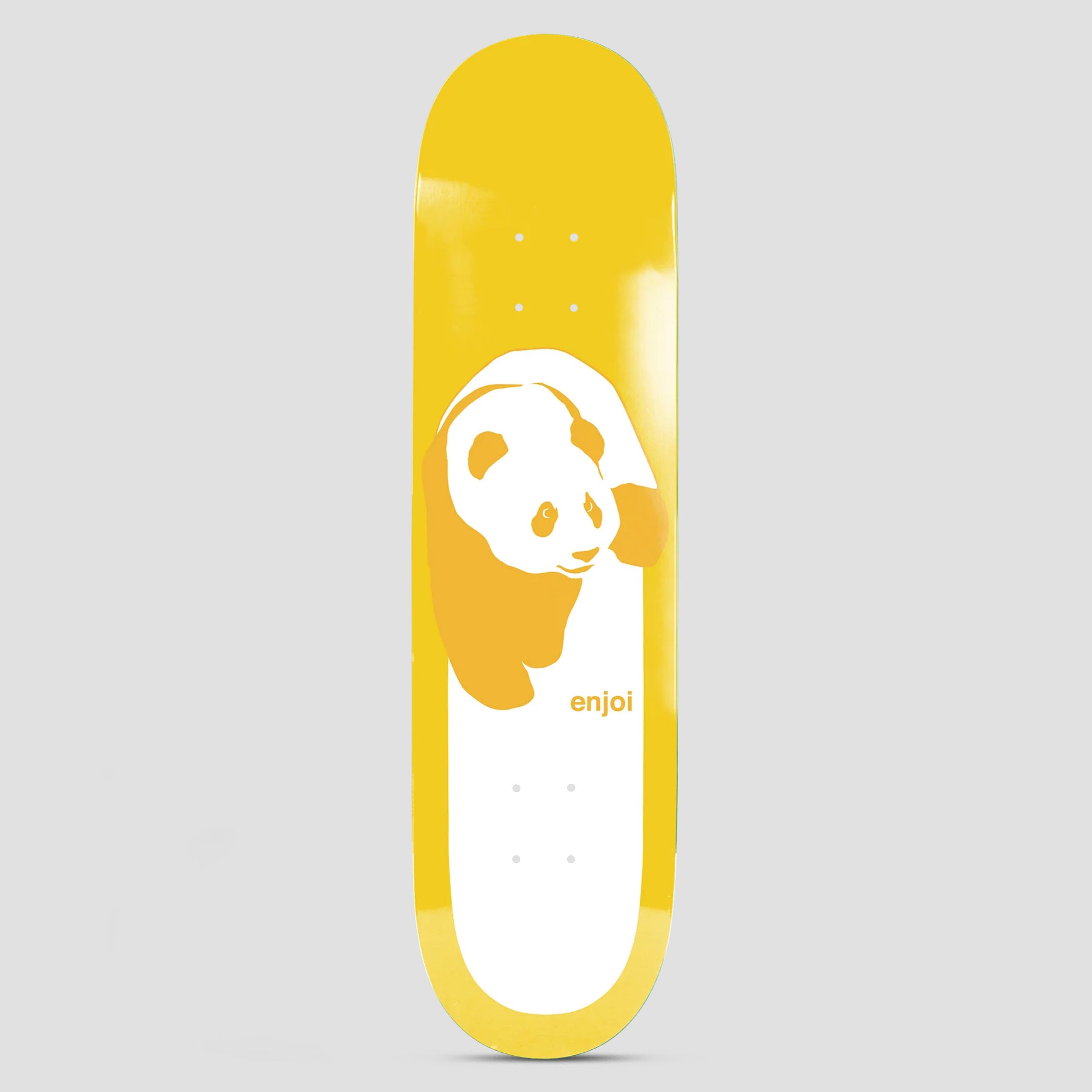 Enjoi 8.25 Classic Panda Skateboard Deck Gold