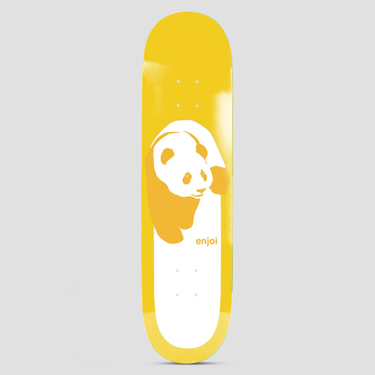 Enjoi 8.25 Classic Panda Skateboard Deck Gold