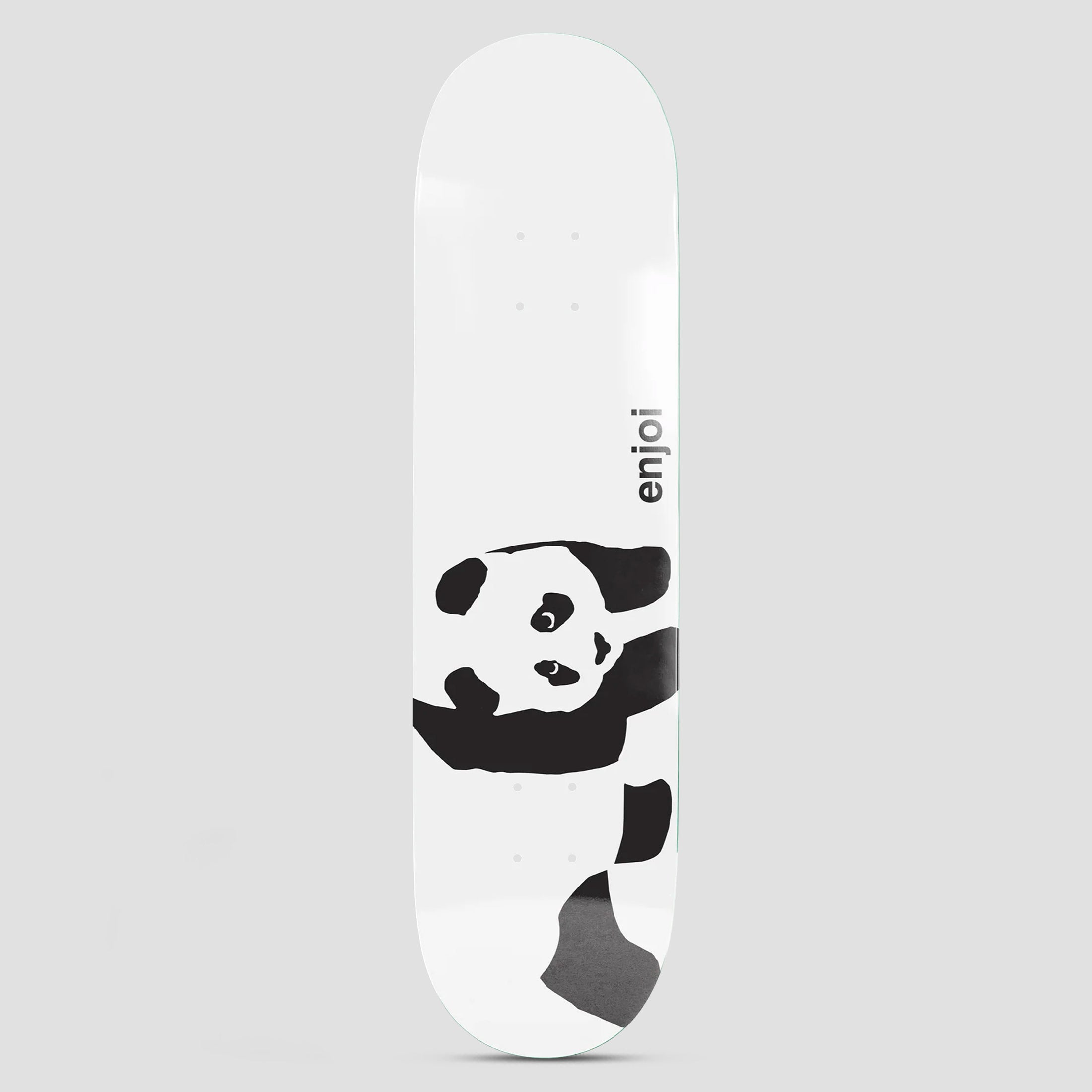Enjoi 8.25 Whitey Panda R7 Skateboard Deck White