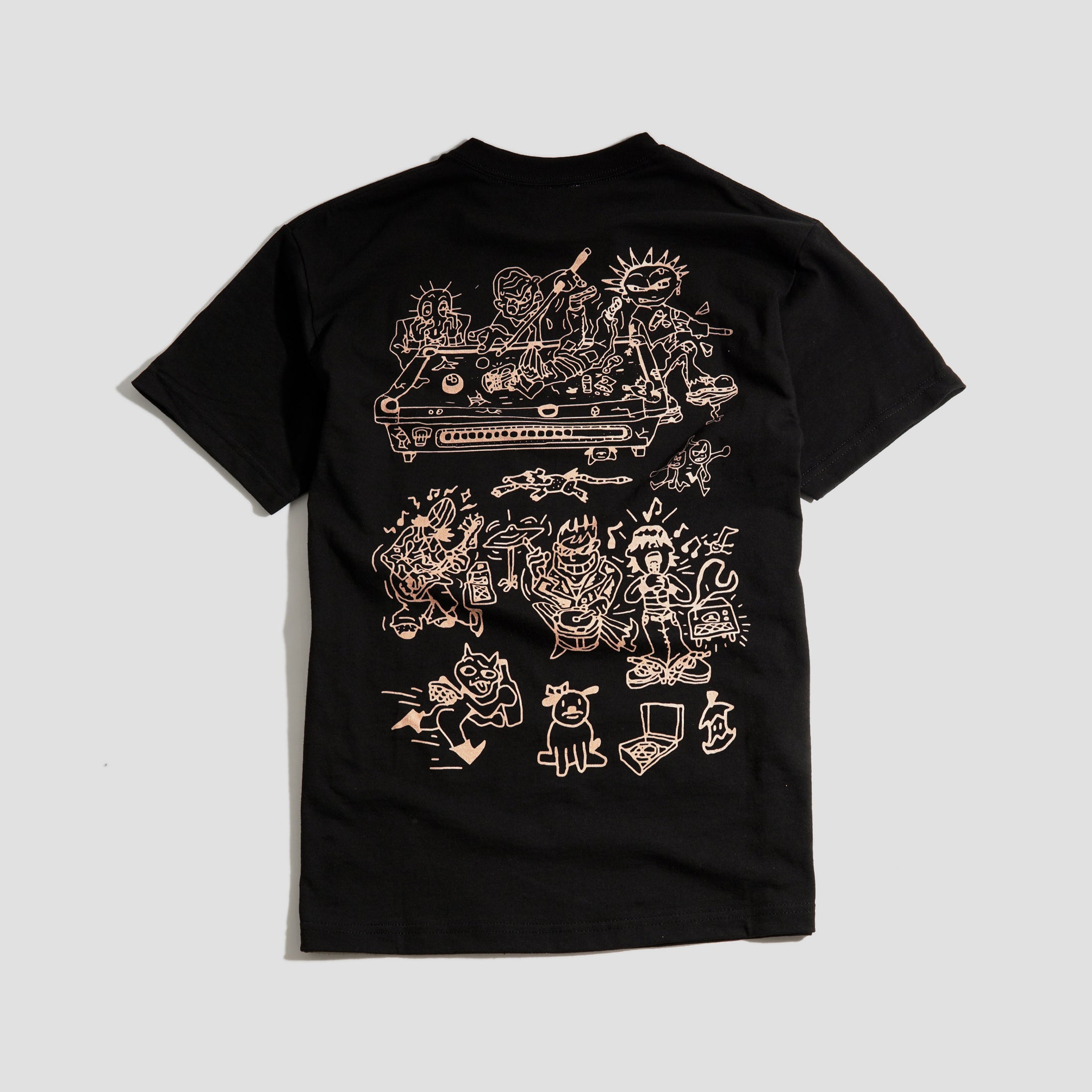 Skateboard Cafe Ethan T-Shirt Black
