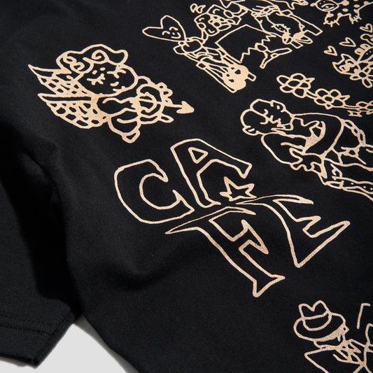 Skateboard Cafe Ethan T-Shirt Black