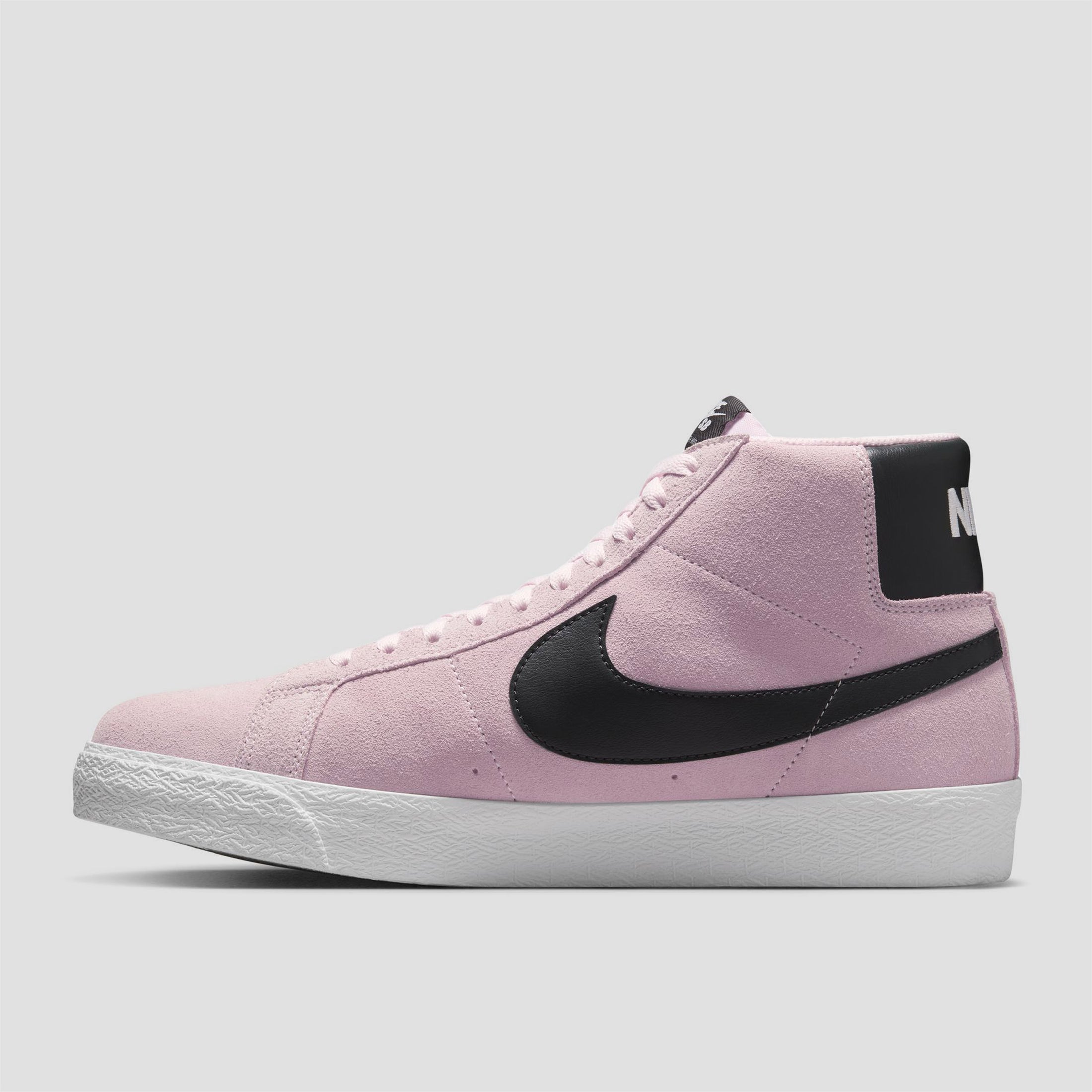 Nike SB Zoom Blazer Mid Skate Shoes Pink Foam / Anthracite / White / Gum / Yellow