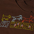 Load image into Gallery viewer, HUF Fetch Hoodie Chocolate
