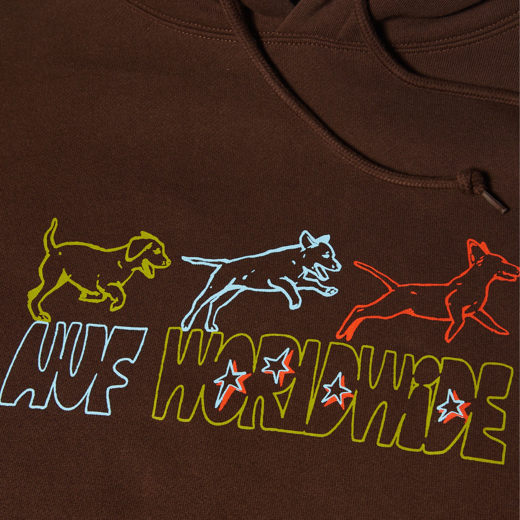 HUF Fetch Hoodie Chocolate
