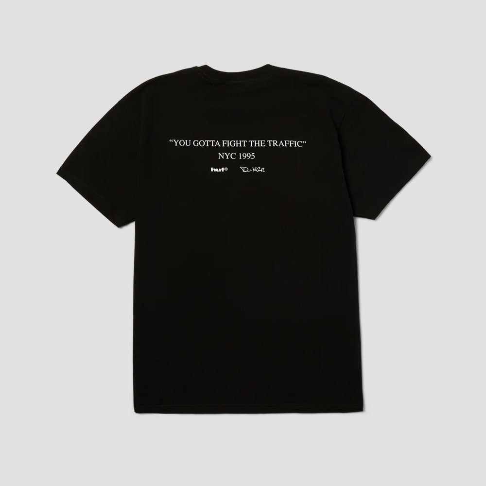 HUF Fight The Traffic T-Shirt Black