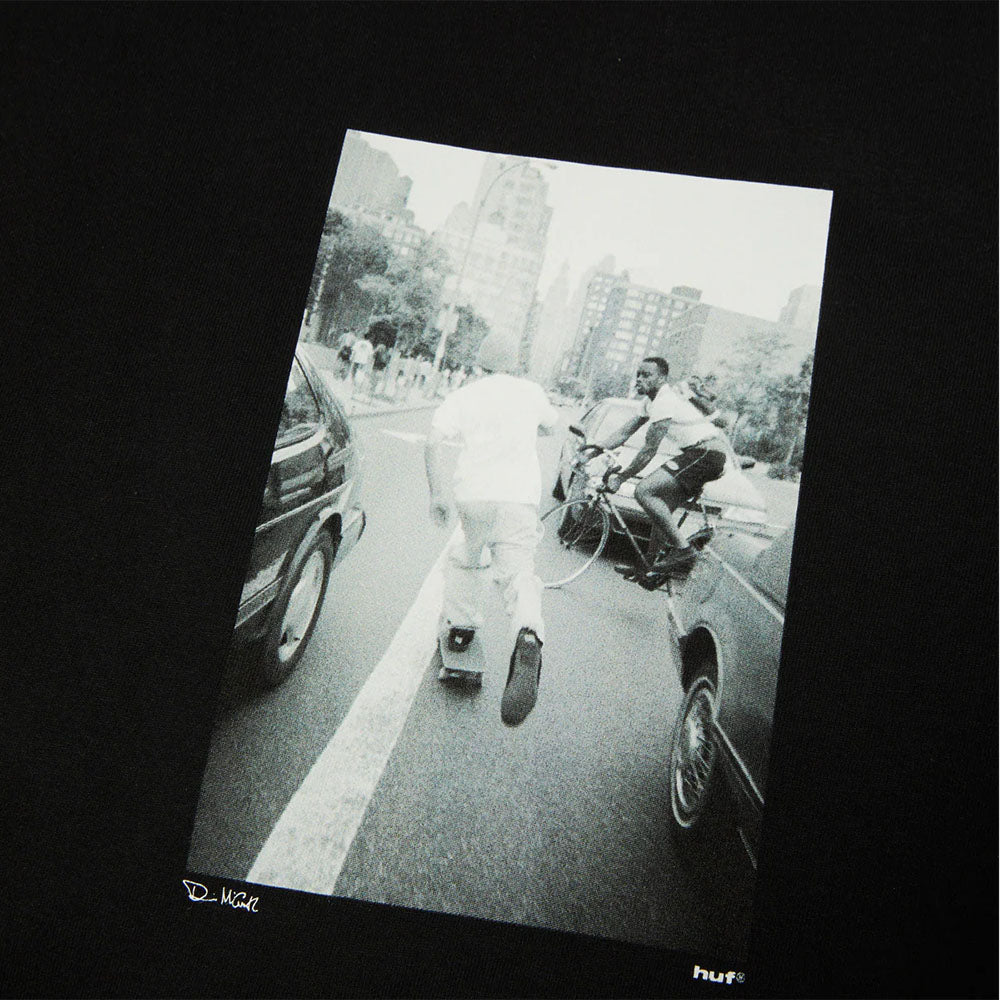 HUF Fight The Traffic T-Shirt Black