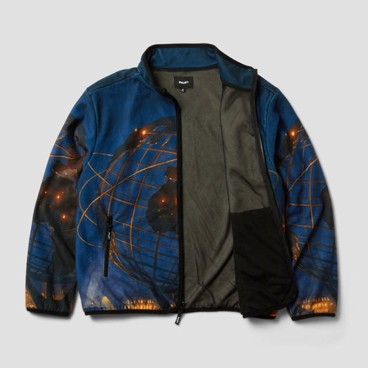 HUF Flushing Polar Fleece Jacket Multi
