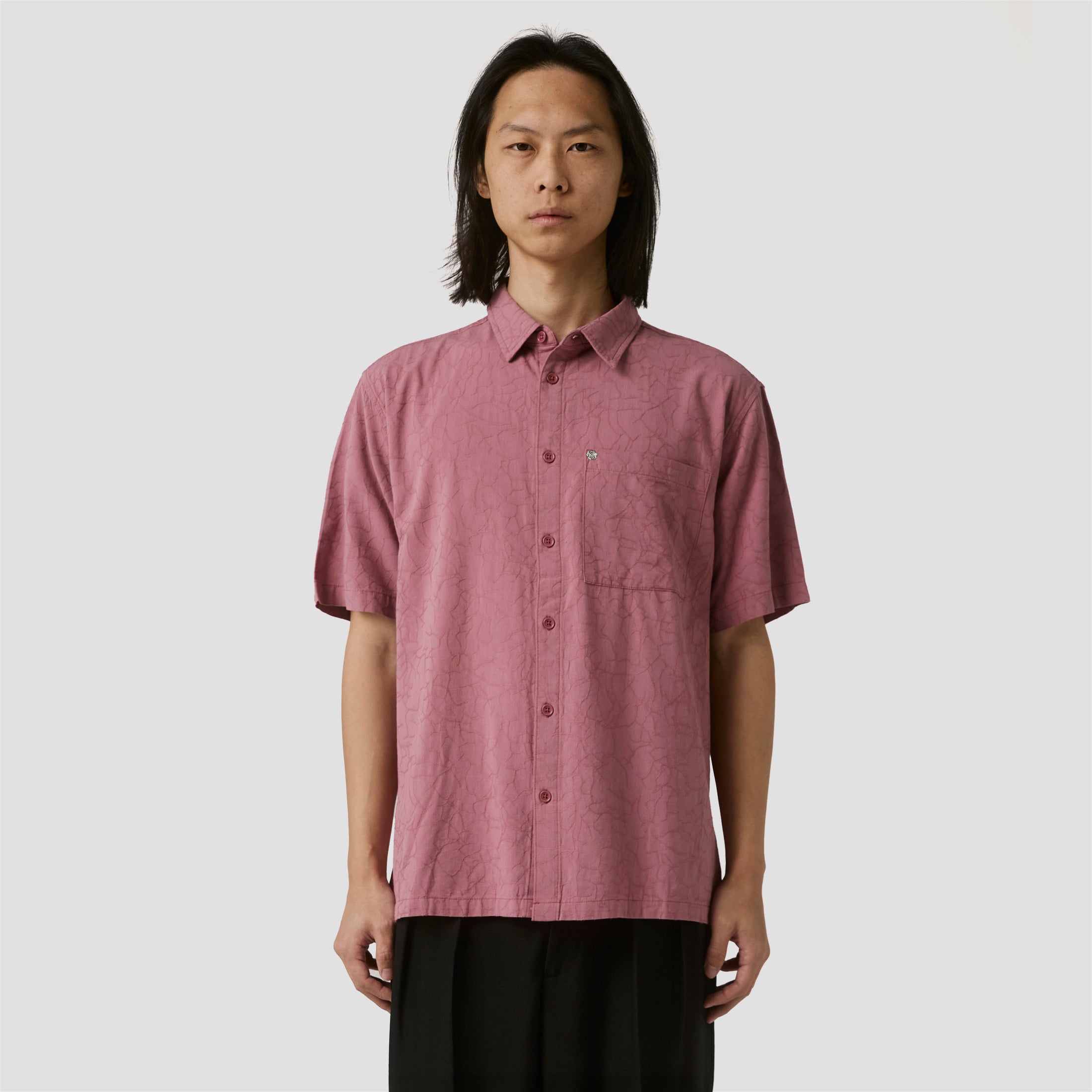 Former Vivian Vine Shortsleeve Shirt Rose