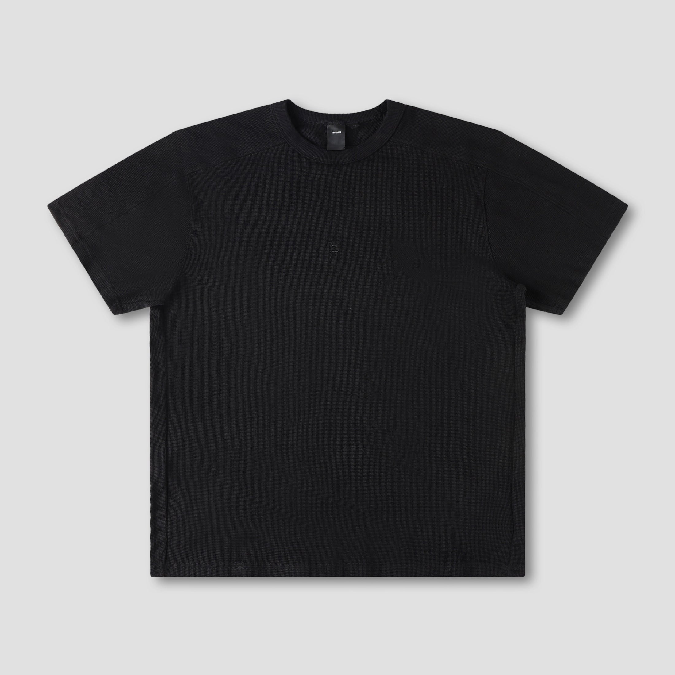Former Franchise Waffle Shortsleeve T-Shirt Black