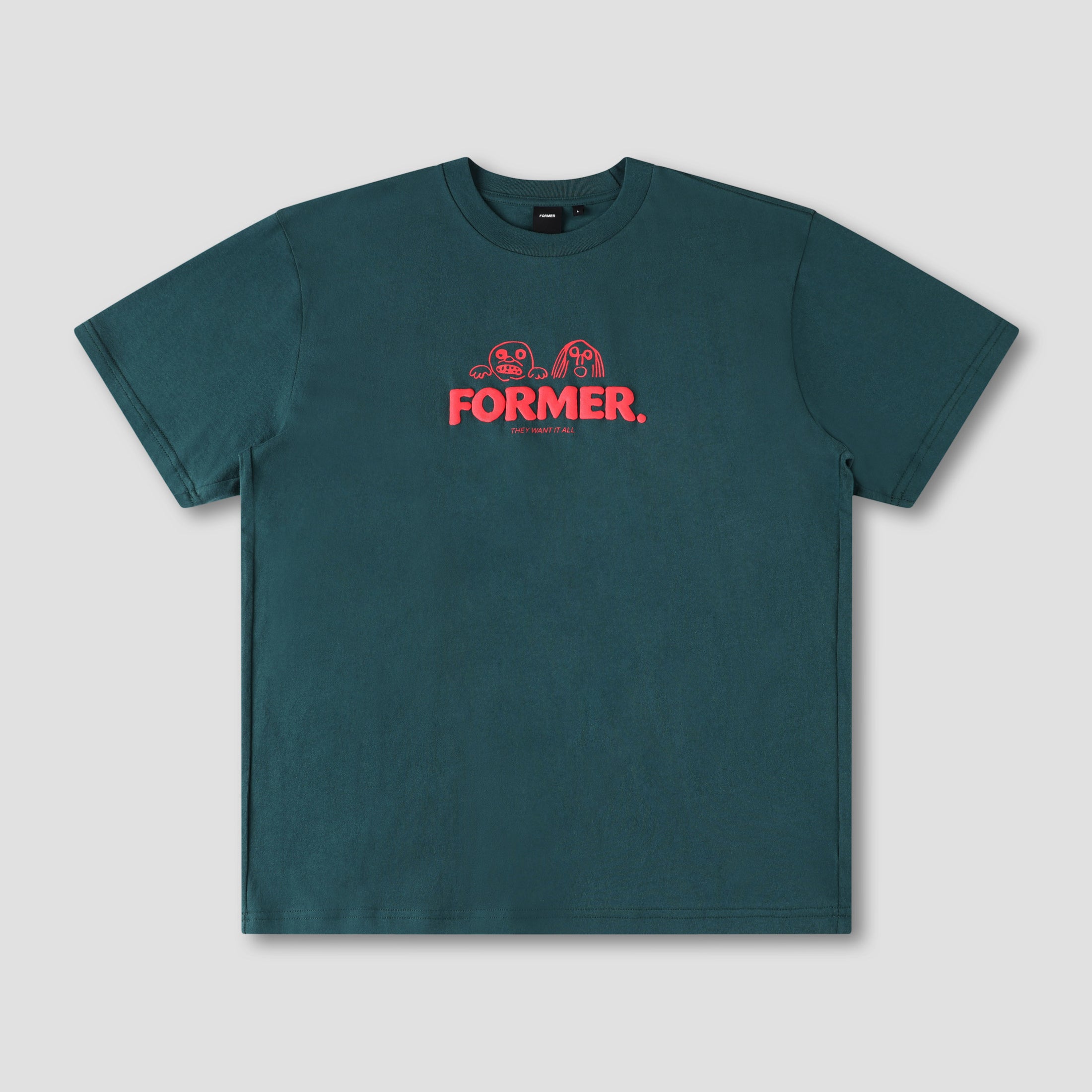Former Want It All T-Shirt Petrol