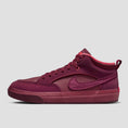 Load image into Gallery viewer, Nike SB React Leo PRM Skate Shoes Dark Beetroot / Dark Beetroot - Team Red

