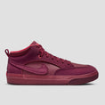 Load image into Gallery viewer, Nike SB React Leo PRM Skate Shoes Dark Beetroot / Dark Beetroot - Team Red

