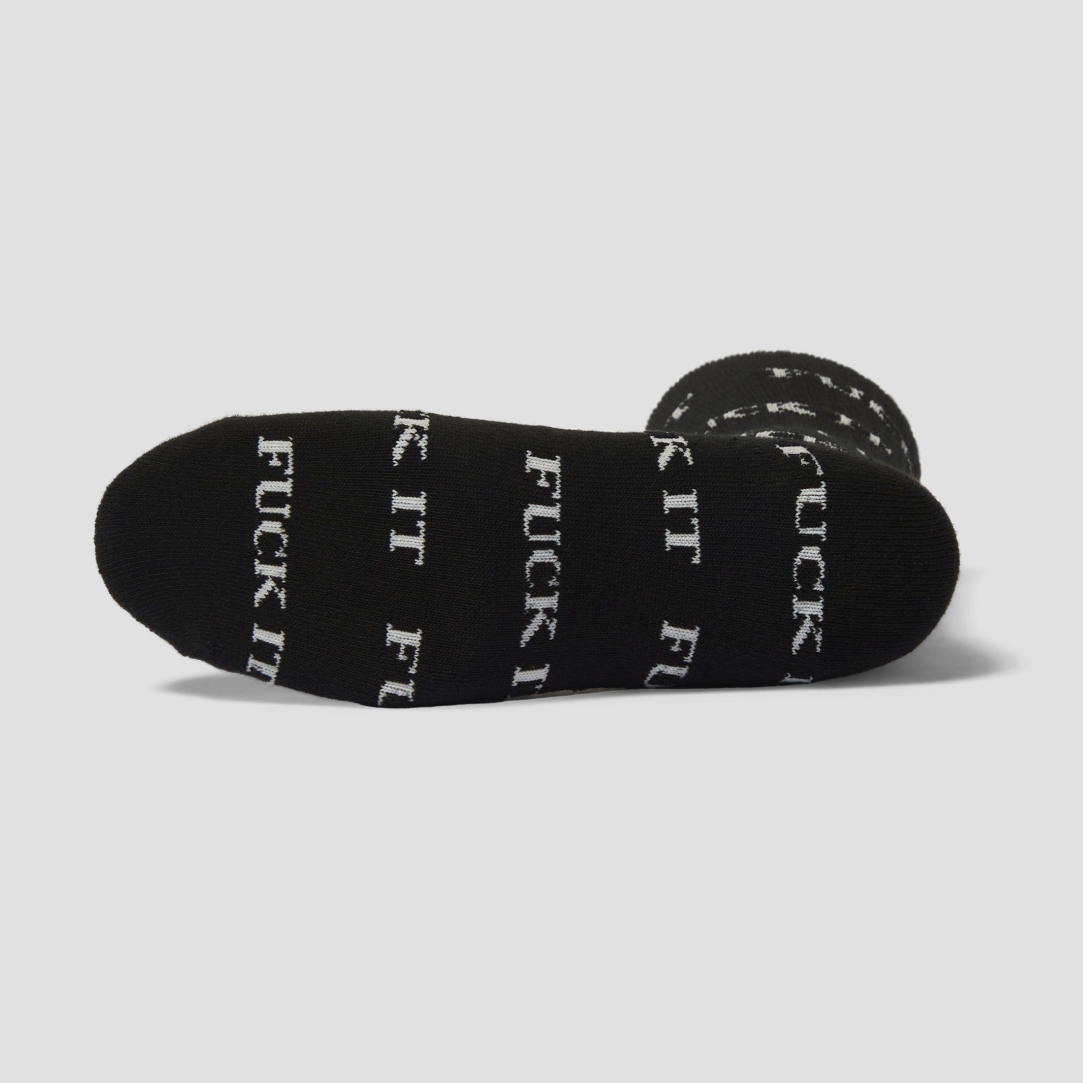 HUF Fuck It 3 Pack Socks White / Black / Heather