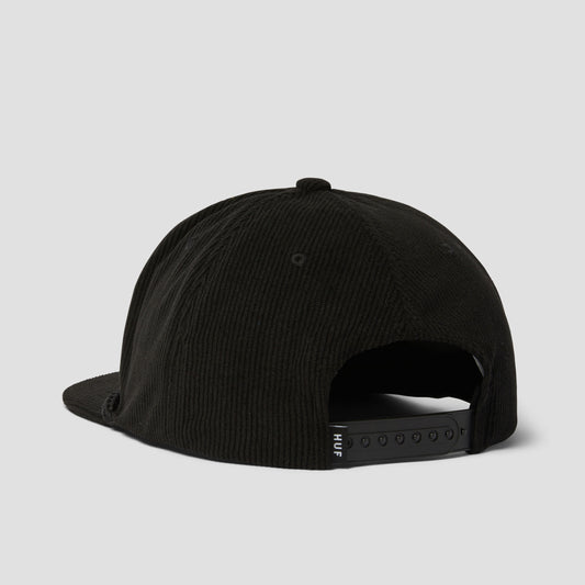 HUF Fuck It Lux Snapback Black
