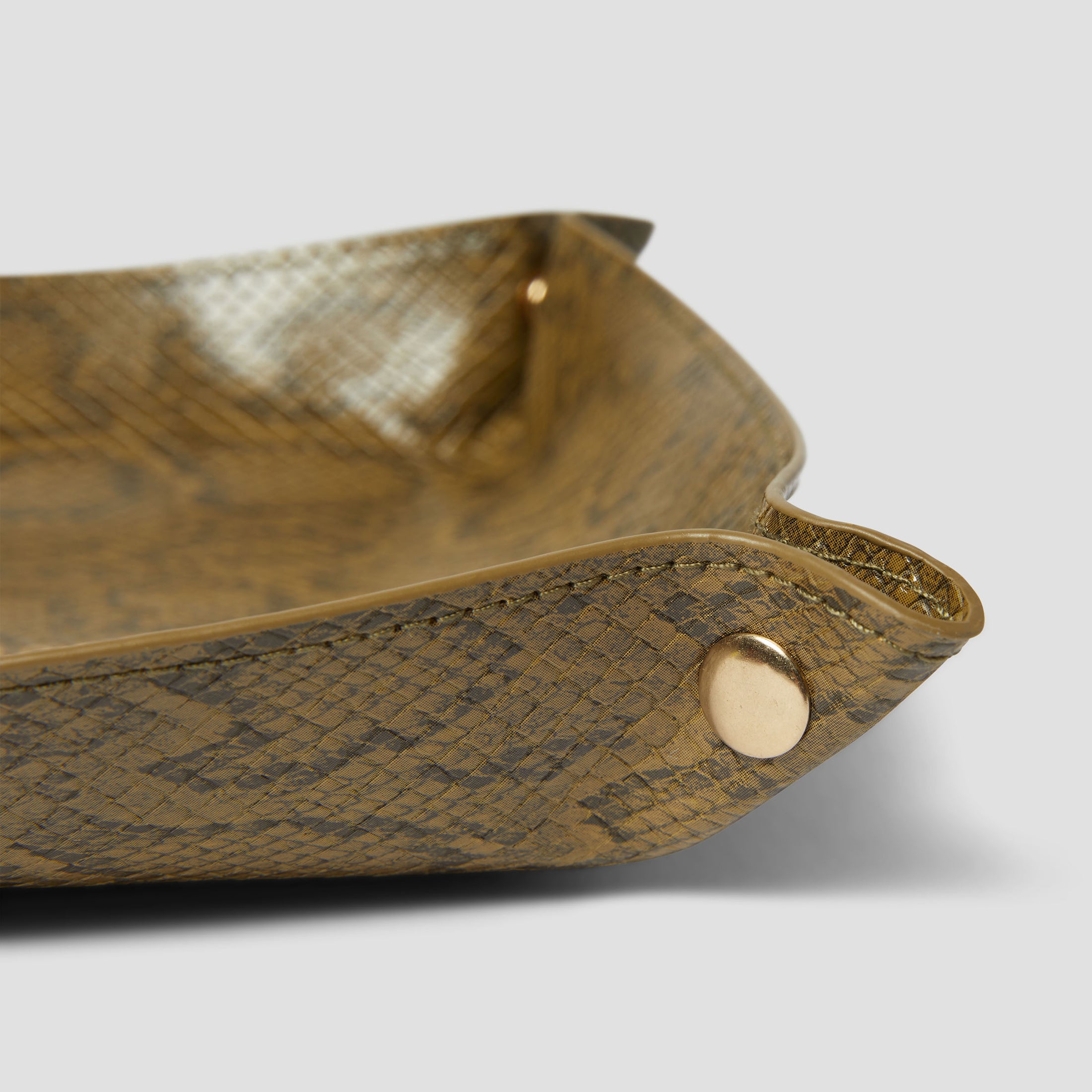 HUF Fuck It Snakeskin Catchall Green