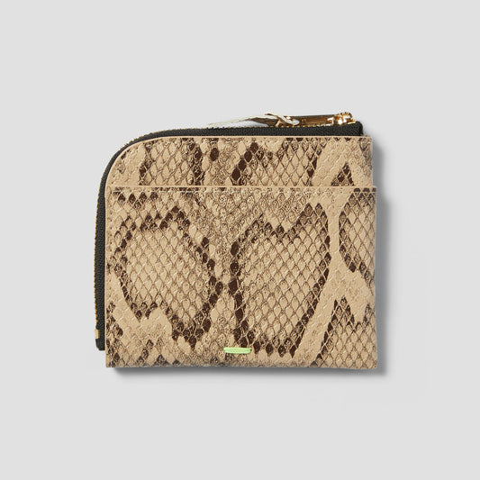 HUF Fuck It Snakeskin Wallet Brown